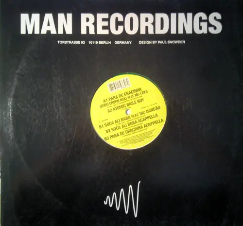 Crookers - Funk Mundial #3, Electronic, Electro, House, 2007 - Man Recordings, Germany, Vinyl 1x 12", EP, Limited Edition Gre