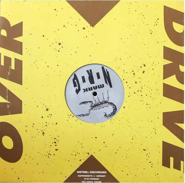 Mark N-R-G - Don't Stop / Wake Up, Electronic, House, Tech House, 1995 - Overdrive, Germany, Vinyl 1x 12", 45 RPM