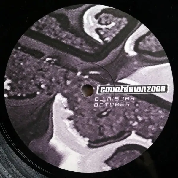 DJ Misjah - October, Electronic, Techno, 1999 - Countdown 2000, Sweden, Vinyl 1x 12", 33 ⅓ RPM
