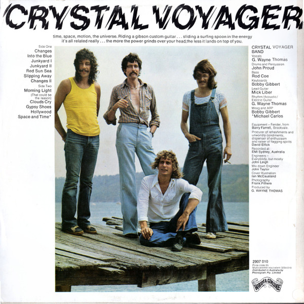 G. Wayne Thomas, Crystal Voyager Band, The - Crystal Voyager (Original Motion Picture Soundtrack), Rock, Stage & Screen, 1973