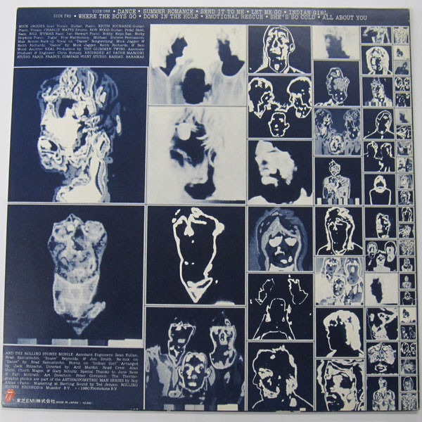 Rolling Stones, The - Emotional Rescue, Blues, Pop, Rock, Blues Rock, Pop Rock, 1980 - Rolling Stones Records, Japan, Vinyl 1