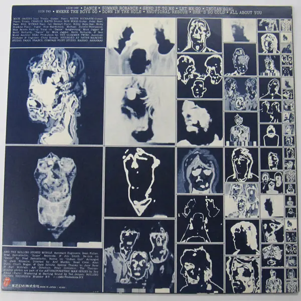 Rolling Stones, The - Emotional Rescue, Blues, Pop, Rock, Blues Rock, Pop Rock, 1980 - Rolling Stones Records, Japan, Vinyl 1