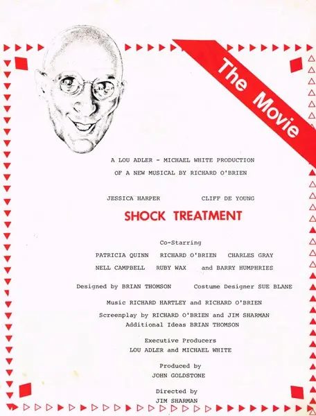 Shock Treatment Cast - Shock Treatment, Pop, Rock, Stage & Screen, Musical, Pop Rock, Rock & Roll, Soundtrack, 1981 - Ode Rec