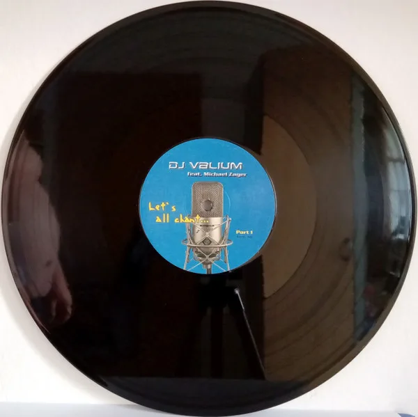 Album cover for Let's All Chant... Part 1 by DJ Valium Feat. Michael Zager