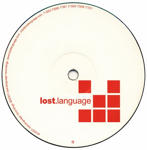 Miro (2) - By Your Side, Electronic, Breaks, 2002 - Lost Language, UK, Vinyl 1x 12" 01