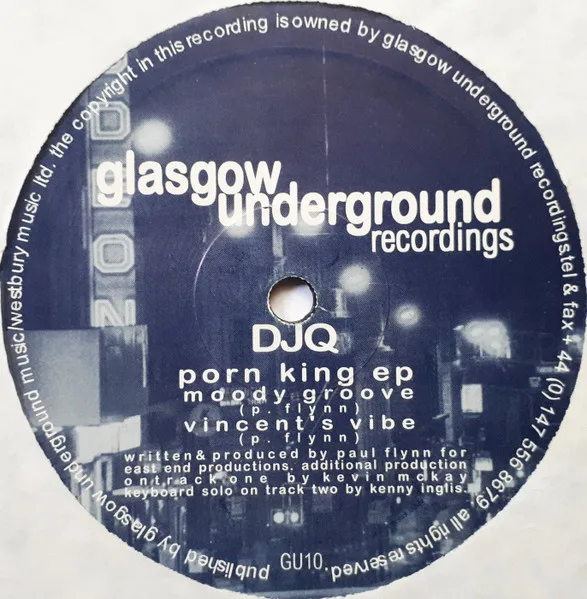 Album cover for Porn King EP by DJ Q