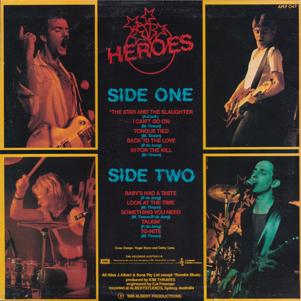 Album cover for Heroes by Heroes (11)