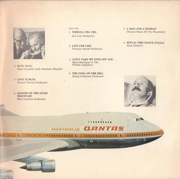 Album cover for There's Music In The Air! Vol. 2 "Qantastic" by Various