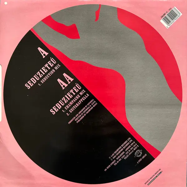 Attillas - Seduzieteú - 1989 - House - Champion - Vinyl 1x 12"