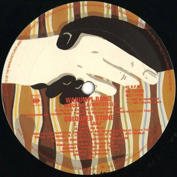 Album cover for The Dead Heart by Midnight Oil