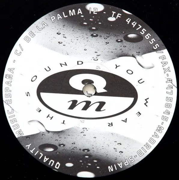 Luis Junior - Base Z3, Electronic, Techno, Trance, 1995 - Quality Madrid, Spain, Vinyl 1x 12", 33 ⅓ RPM
