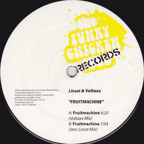 Album cover for Fruitmachine by Lissat & Voltaxx