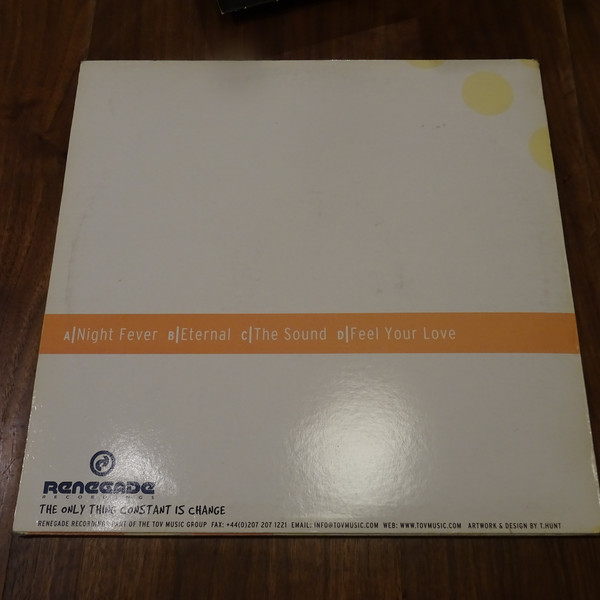Tronik 100 - Night Fever E.P, Electronic, Drum n Bass, 2002 - Renegade Recordings, UK, Vinyl 2x 12", 33 ⅓ RPM, EP