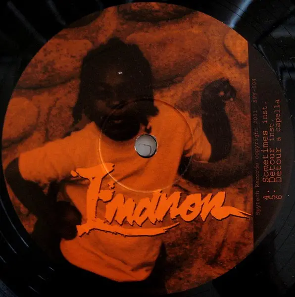 Emanon (3) - Sometimes, Hip Hop, 2001 - Spy Tech Records, US, Vinyl 1x 12", 33 ⅓ RPM