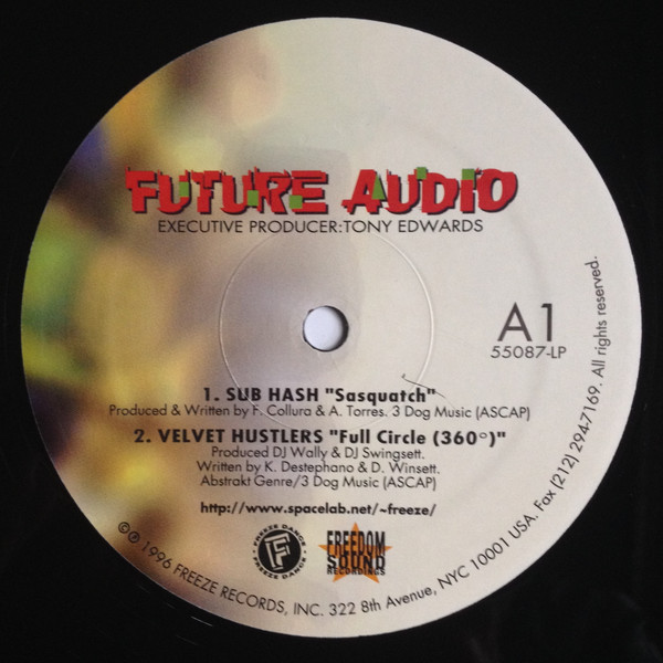 Various - Future Audio, Electronic, Illbient, Trip Hop, 1996 - Freedom Sound Recordings, Freeze Records, US, Vinyl 2x LP, Com