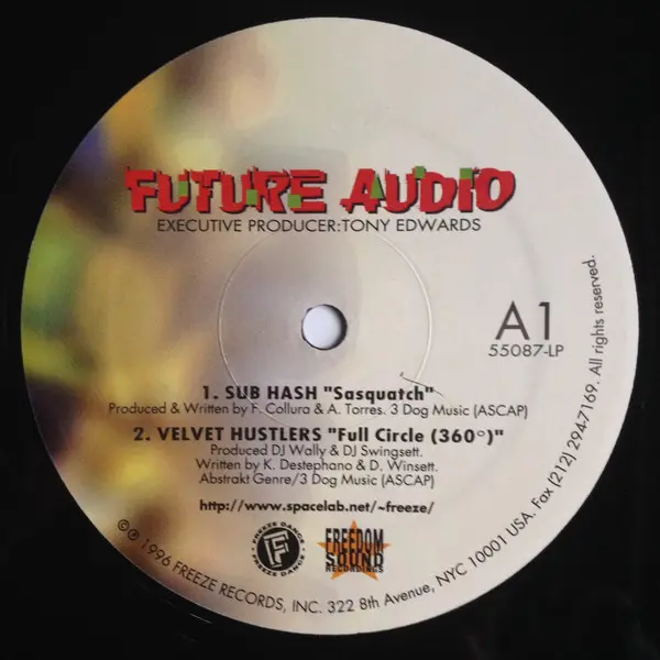Various - Future Audio, Electronic, Illbient, Trip Hop, 1996 - Freedom Sound Recordings, Freeze Records, US, Vinyl 2x LP, Com