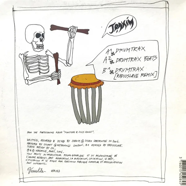 Album cover for Drumtrax by Joakim