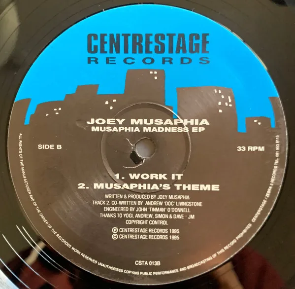 Album cover for Musaphia Madness EP by Joey Musaphia