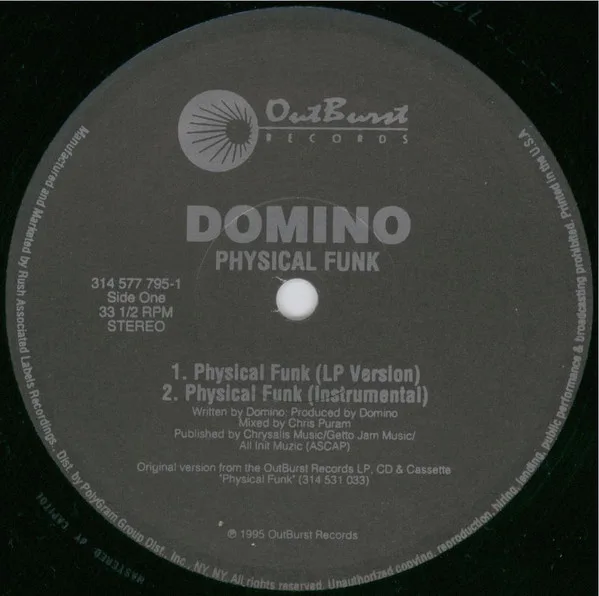 Album cover for Physical Funk by Domino