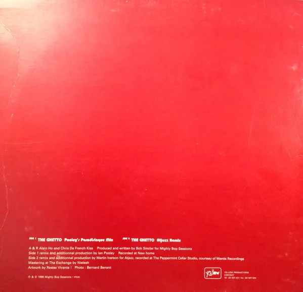 Album cover for The Ghetto (Uptown) by Bob Sinclar