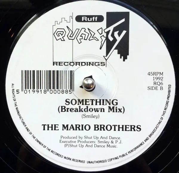 Album cover for Something by Mario Brothers, The