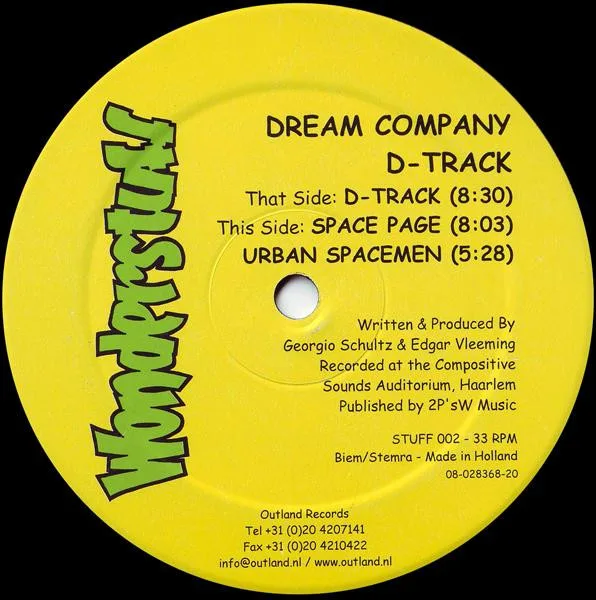 Album cover for D-Track by Dream Company