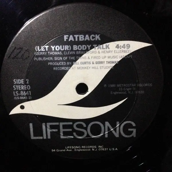 Album cover for Spanish Harlem / (Let Your) Body Talk by Ben E. King, Jr., Fatback Band, The