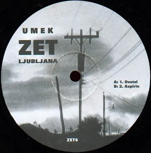 Umek - Oxetal / Aspirin, Electronic, Techno, 1997 - ZET, UK, Vinyl 1x 12"