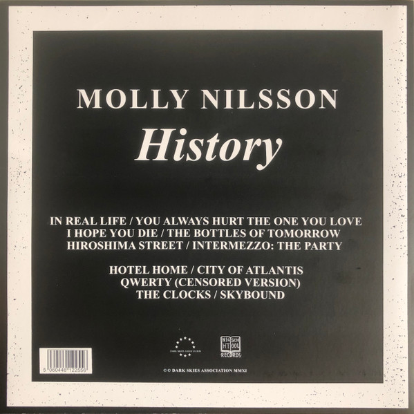 Molly Nilsson - History, Electronic, Pop, Dark Ambient, Synth-pop, 2019 - Dark Skies Association, NIGHT SCHOOL, Germany, Viny