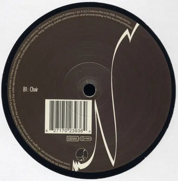 Melchior Productions - Who Can Find Me EP, Electronic, House, Minimal, 2008 - Cadenza, Switzerland, Vinyl 1x 12", EP, 45 RPM