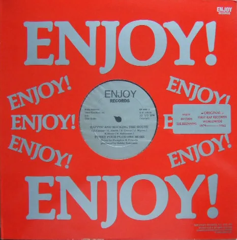 Album cover for Rappin' And Rocking The House by Funky 4 + 1