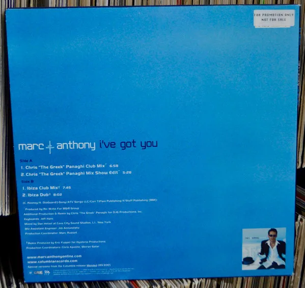 Album cover for I've Got You by Marc Anthony