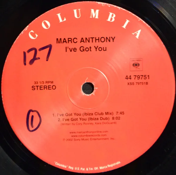 Album cover for I've Got You by Marc Anthony