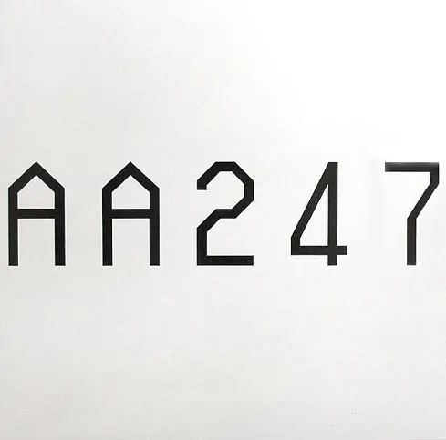 Album cover for AA247 by Dance Area