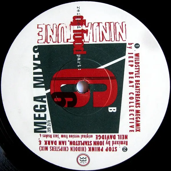 DJ Food - Refried Food Pts. 5 And 6, Electronic, Breaks, Downtempo, Trip Hop, 1996 - Ninja Tune, UK, Vinyl 2x 12", 33 ⅓ RPM
