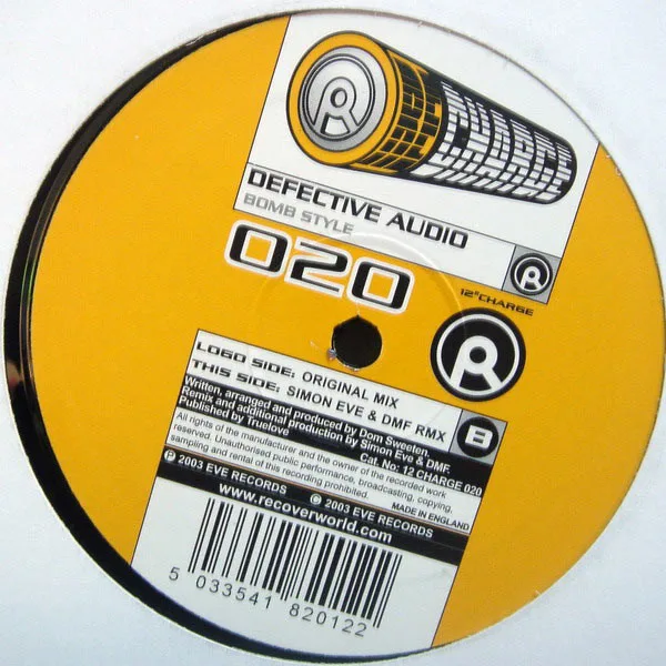 Album cover for Bomb Style by Defective Audio