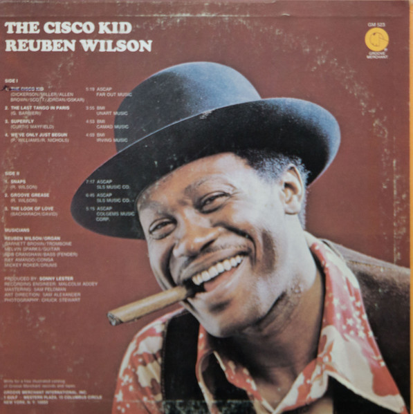Reuben Wilson - The Cisco Kid, Funk / Soul, Jazz, 1973 - Groove Merchant, US, Vinyl 1x LP, Album