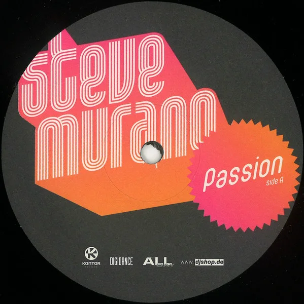 Album cover for Passion by Steve Murano