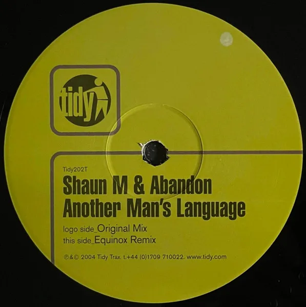 Album cover for Another Man's Language by Shaun M & Abandon