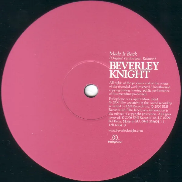 Album cover for Piece Of My Heart by Beverley Knight