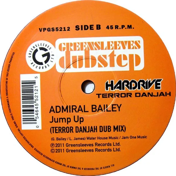 Album cover for Jump Up (Terror Danjah Remix) by Admiral Bailey