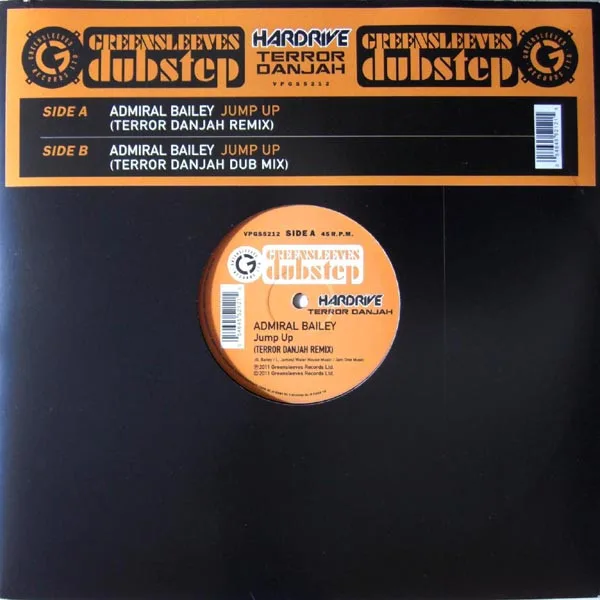 Album cover for Jump Up (Terror Danjah Remix) by Admiral Bailey