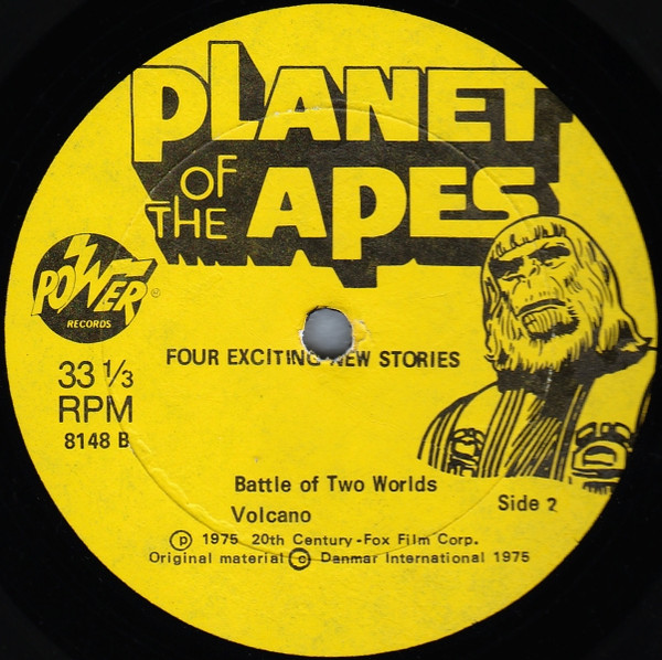 Unknown Artist - Planet Of The Apes, Children's, Story, 1975 - Power Records (4), US, Vinyl 1x LP, Album