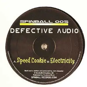 Album cover for Speed Cookie / Electricity by Defective Audio