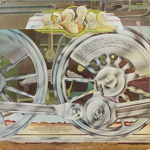 Album cover for Hot On The Tracks by Commodores