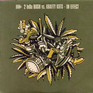 2 Inda Bush - In Effect, Electronic, Breaks, House, 2000 - Finger Lickin' Records, UK, Vinyl 1x 12", 45 RPM