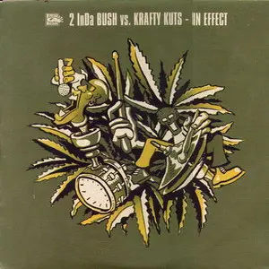 2 Inda Bush - In Effect, Electronic, Breaks, House, 2000 - Finger Lickin' Records, UK, Vinyl 1x 12", 45 RPM