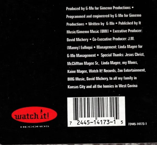 Album cover for It's An Everyday Thing To Roll by G-Mo