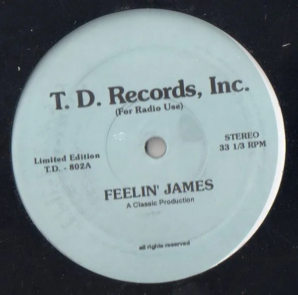 Album cover for Feelin' James by Mr. K