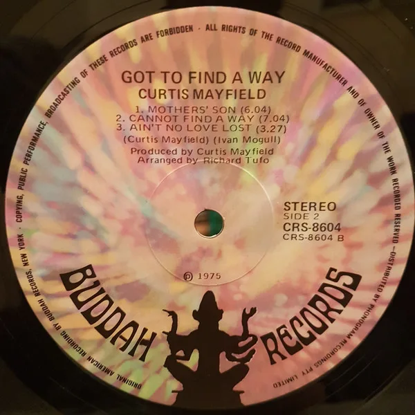Album cover for Got To Find A Way by Curtis Mayfield